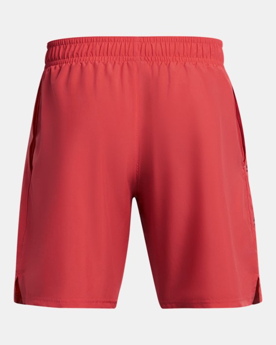 Men's UA Tech™ Woven Wordmark Shorts, Red, pdpMainDesktop image number 5